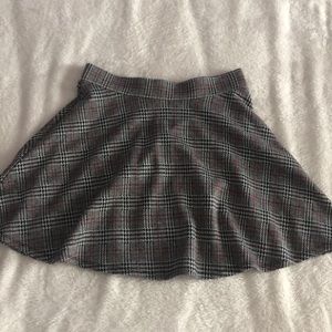 plaid skirt